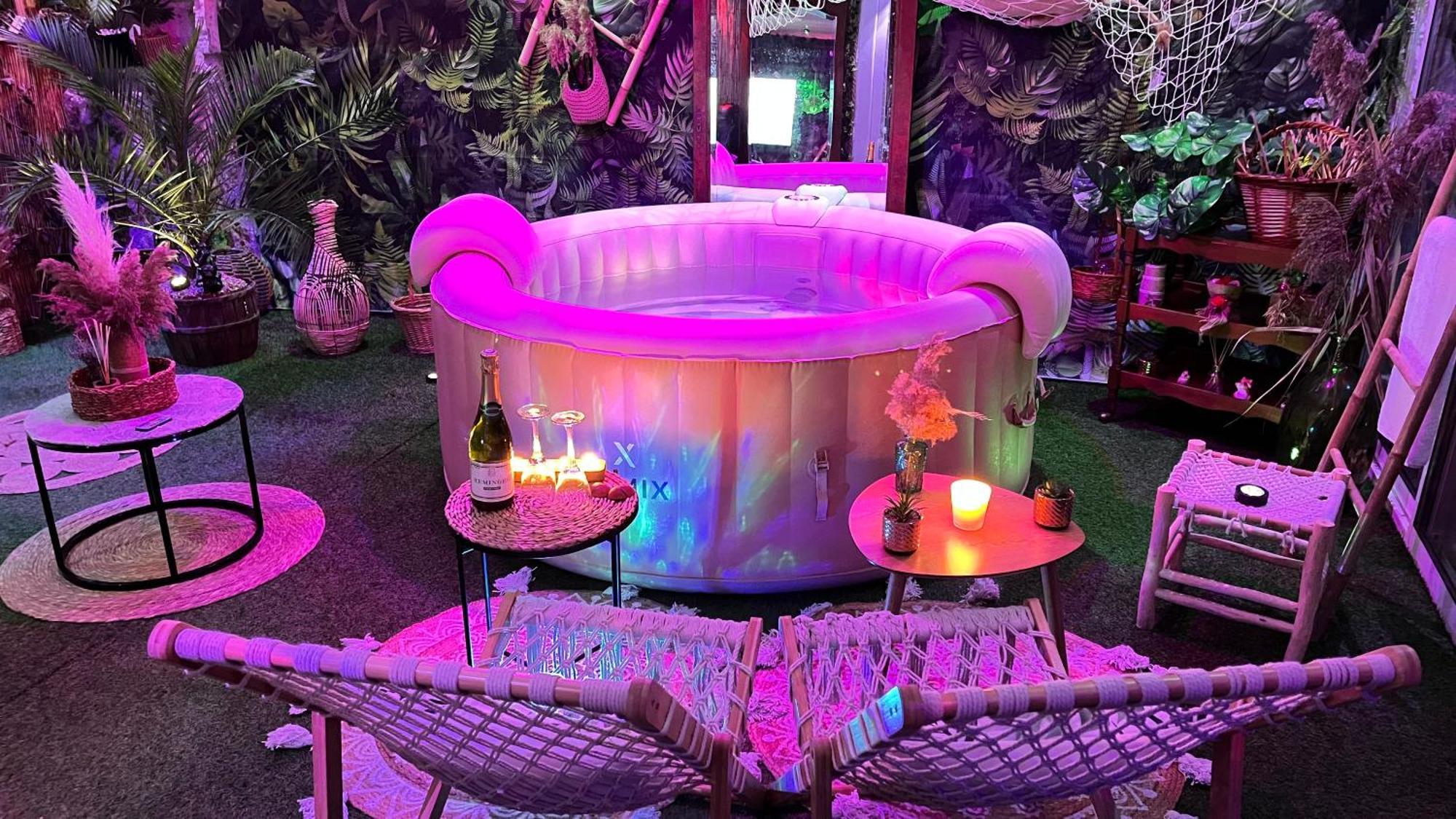 Un Mirage Tropical En Bord De Loire, Love Et Detente Saint-Clément-des-Levées Dış mekan fotoğraf